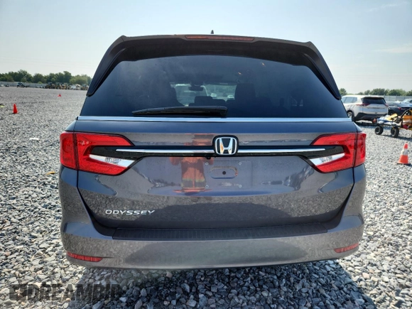 2023 Honda Odyssey EX-L с VIN 5FNRL6H61PB052646, выставлен на аукционе Copart как лот 57746825 с пробегом 19 949 миль миль и Списание • Salvage title. История ставок и продаж доступна на DreamBid. Изображение 6.