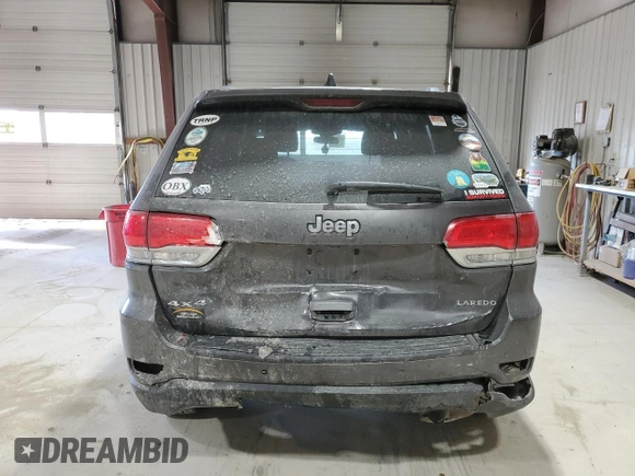 2019 Jeep Grand Cherokee Laredo E with VIN 1C4RJFAG8KC528096, listed as a Copart auction lot 46649985 with 132,029 mi miles and Salvage Title. Bid and sale history available at carsss.com. Image 6.