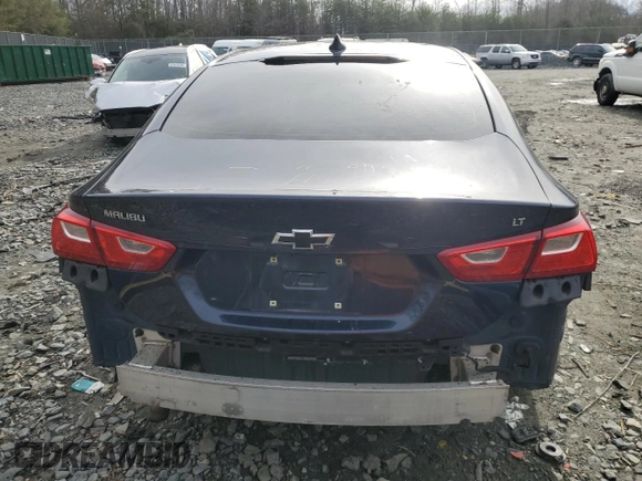 2018 Chevrolet Malibu LT with VIN 1G1ZD5ST1JF108991, listed as a Copart auction lot 47918345 with 95,193 mi miles and Salvage Title. Bid and sale history available at carsss.com. Image 6.