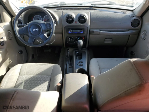 2005 Jeep Liberty Sport with VIN 1J4GL48K95W601814, listed as a Copart auction lot 43141355 with 159,543 mi miles and Salvage Title. Bid and sale history available at carsss.com. Image 8.