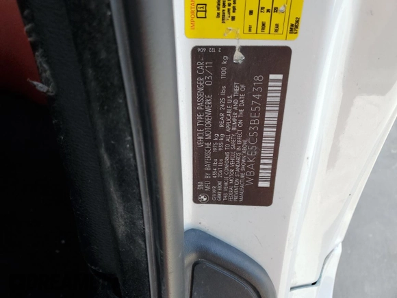 2011 BMW 3 Series 328i с VIN WBAKE5C53BE574318, выставлен на аукционе Copart как лот 87718835 с пробегом 113 604 миль миль и Чистый • Clean title. История ставок и продаж доступна на DreamBid. Изображение 12.