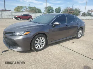 2020 Toyota Camry LE with VIN 4T1C11AK6LU349723, listed as a Copart auction lot 78176474 with 127,213 mi miles and Salvage Title. Bid and sale history available at carsss.com. Image 1.
