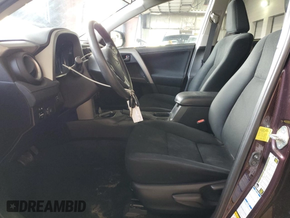 2018 Toyota RAV4 LE with VIN 2T3BFREV2JW724060, listed as a Copart auction lot 49888915 with 49,311 mi miles and Salvage Title. Bid and sale history available at DreamBid. Image 7.