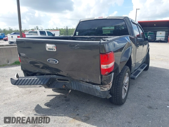 2007 Ford F-150 XLT with VIN 1FTRW12W57FB87756, listed as a IAAI auction lot 42505380 with 233,096 mi miles and . Bid and sale history available at DreamBid. Image 4.