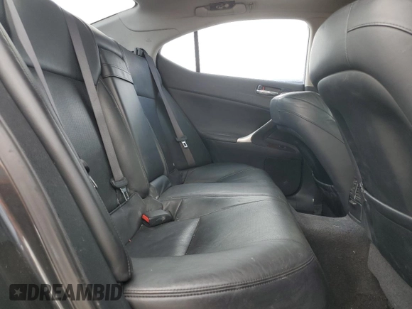 2008 Lexus IS 250 z VIN JTHBK262582063228, wystawiony jako Copart lot #51184055 z przebiegiem 159 535 mil mil oraz Szkoda całkowita • Salvage title. Historia ofert i sprzedaży dostępna na DreamBid. Obrazek 10.