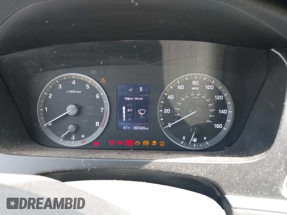 2015 Hyundai Sonata SE with VIN 5NPE24AF8FH118366, listed as a IAAI auction lot 42086388 with 179,499 mi miles and . Bid and sale history available at carsss.com. Image 7.