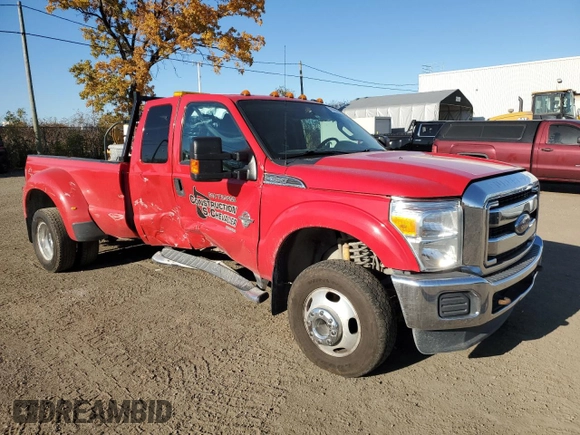 2013 Ford F-350 XL with VIN 1FT8X3DT4DEB82850, listed as a Copart auction lot 78146034 with 293,139 mi miles and Salvage title. Bid and sale history available at DreamBid. Image 4.