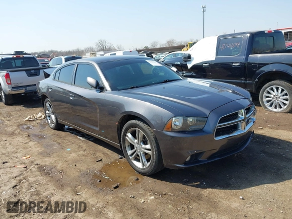 2014 Dodge Charger SXT Plus with VIN 2C3CDXJG0EH104680, listed as a IAAI auction lot 41784303 with 135,771 mi miles. Bid and sale history available at carsss.com. Image 1.