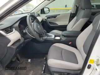 2019 Toyota RAV4 XLE with VIN 2T3W1RFVXKW043919, listed as a Copart auction lot 52998715 with 55,593 mi miles and Salvage Title. Bid and sale history available at carsss.com. Image 7.