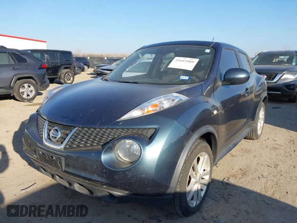 2014 Nissan Juke S with VIN JN8AF5MR1ET354919, listed as a IAAI auction lot 41663488 with 121,694 mi miles. Bid and sale history available at carsss.com. Image 17.