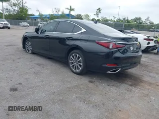 2023 Lexus ES 350 with VIN 58ACZ1B14PU155933, listed as a IAAI auction lot 42044291 with 13,436 mi miles and . Bid and sale history available at DreamBid. Image 3.