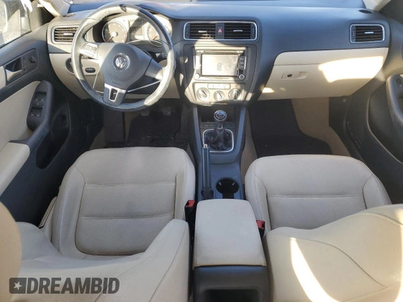 2012 Volkswagen Jetta Sedan SE w/Convenience & Sunroof PZEV with VIN 3VWBP7AJ3CM121673, listed as a Copart auction lot 42629585 with 162,138 mi miles and Salvage Title. Bid and sale history available at carsss.com. Image 8.