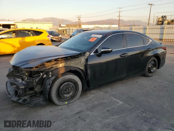 2023 Lexus ES with VIN 58AJZ1B13PU149760, listed as a Copart auction lot 84469574 with 26,183 mi miles and Salvage Title. Bid and sale history available at carsss.com. Image 1.