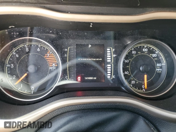 2016 Jeep Cherokee Altitude with VIN 1C4PJLCS0GW171848, listed as a Copart auction lot 52943535 with 141,686 mi miles and Clean Title. Bid and sale history available at carsss.com. Image 9.