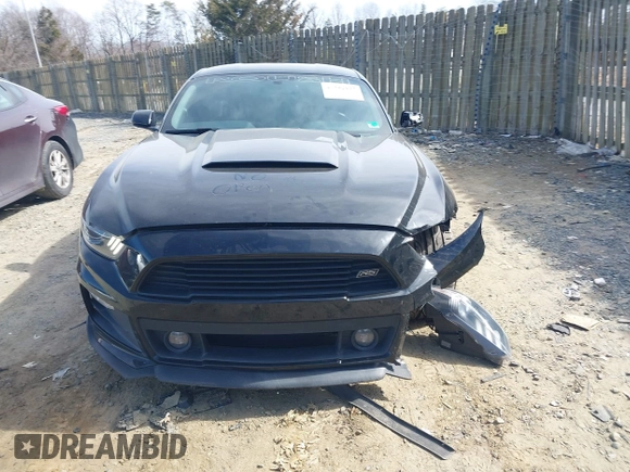 2016 Ford Mustang V6 with VIN 1FA6P8AMXG5222893, listed as a IAAI auction lot 41754837 with 52,892 mi miles and . Bid and sale history available at carsss.com. Image 12.