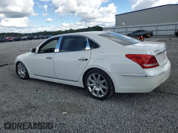 2012 Hyundai Equus Signature z VIN KMHGH4JH8CU052035, wystawiony jako Copart lot #72178584 z przebiegiem 120 580 mil mil oraz Szkoda całkowita • Salvage title. Historia ofert i sprzedaży dostępna na DreamBid. Obrazek 2.