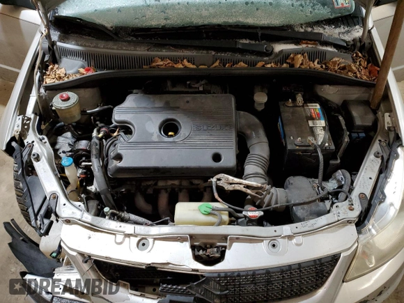 2008 Suzuki SX4 with VIN JS2YB413385109912, listed as a Copart auction lot 83112714 with 177,622 mi miles and Salvage Title. Bid and sale history available at carsss.com. Image 13.