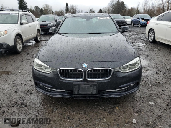 2017 BMW 3 Series 330e iPerformance with VIN WBA8E1C33HA029236, listed as a Copart auction lot 45122765 with 157,634 mi miles and Clean Title. Bid and sale history available at carsss.com. Image 5.