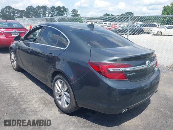 2015 Buick Regal Premium I with VIN 2G4GN5EX1F9174057, listed as a IAAI auction lot 42244235 with 114,920 mi miles and . Bid and sale history available at DreamBid. Image 3.