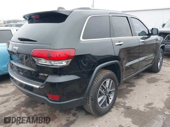 2020 Jeep Grand Cherokee Limited X with VIN 1C4RJEBG8LC265778, listed as a IAAI auction lot 41525319 with 119,992 mi miles. Bid and sale history available at carsss.com. Image 4.