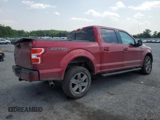 2019 Ford F-150 XL with VIN 1FTEW1EP0KFB14211, listed as a Copart auction lot 60712585 with 92,013 mi miles and Salvage title. Bid and sale history available at DreamBid. Image 3.