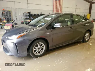 2019 Toyota Prius L Eco with VIN JTDKARFUXK3094684, listed as a Copart auction lot 57084325 with 105,940 mi miles and Clean title. Bid and sale history available at DreamBid. Image 1.