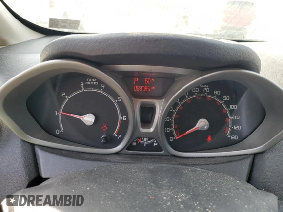 2012 Ford Fiesta SE with VIN 3FADP4BJ9CM121045, listed as a Copart auction lot 47297575 with 83,785 mi miles and Salvage Title. Bid and sale history available at DreamBid. Image 9.