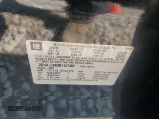 2016 Chevrolet Equinox LT z VIN 2GNALCEK3G1107489, wystawiony jako Copart lot #59288915 z przebiegiem 125 294 mil mil oraz Szkoda całkowita • Salvage title. Historia ofert i sprzedaży dostępna na DreamBid. Obrazek 13.