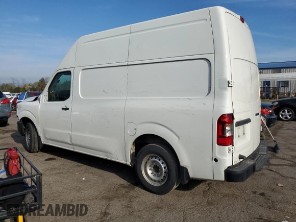 2021 Nissan NV Cargo SV z VIN 1N6BF0LY5MN811081, wystawiony jako Copart lot #57692305 z przebiegiem 249 132 mil mil oraz Szkody całkowita. Historia ofert i sprzedaży dostępna na DreamBid. Obrazek 2.