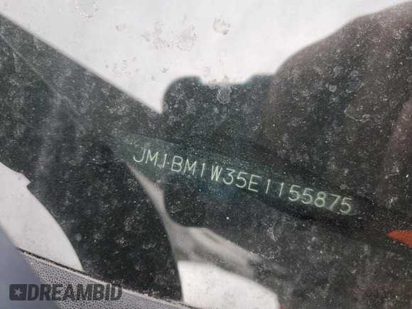 2014 Mazda 3 S Grand Touring with VIN JM1BM1W35E1155875, listed as a Copart auction lot 45659875 with 169,837 mi miles and Salvage Title. Bid and sale history available at DreamBid. Image 12.