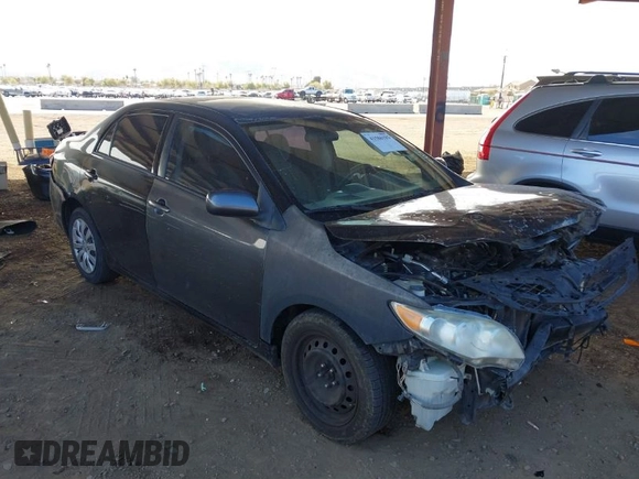 2012 Toyota Corolla L with VIN 2T1BU4EE9CC846727, listed as a IAAI auction lot 41586185 with 278,914 mi miles. Bid and sale history available at carsss.com. Image 1.