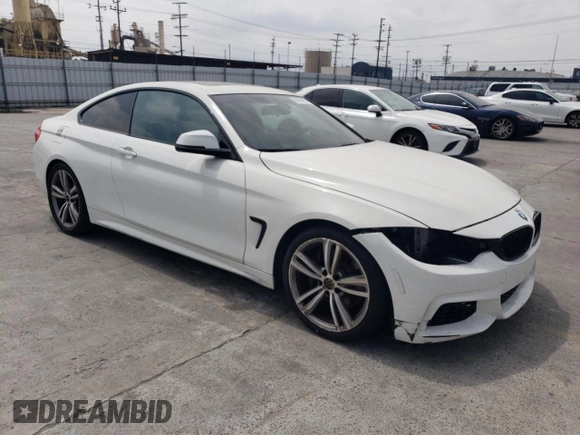 2014 BMW 4 Series 435i with VIN WBA3R1C51EK192943, listed as a Copart auction lot 55360855 with 163,316 mi miles and Clean Title. Bid and sale history available at carsss.com. Image 4.