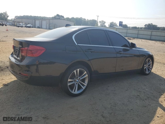 2017 BMW 3 Series 330i with VIN WBA8B9G55HNU50581, listed as a Copart auction lot 67605504 with 123,106 mi miles and Salvage Title. Bid and sale history available at carsss.com. Image 3.
