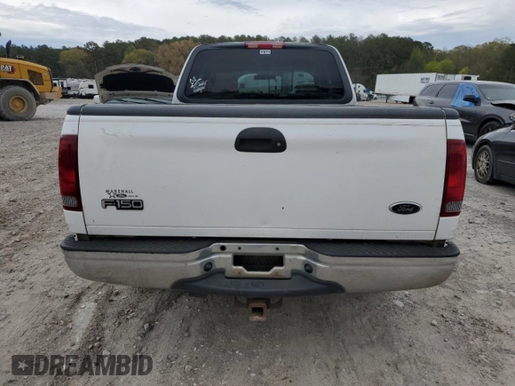 2002 Ford F-150 XL with VIN 1FTRX17WX2KC49979, listed as a Copart auction lot 50528355 with 0 mi miles and Salvage Title. Bid and sale history available at carsss.com. Image 6.