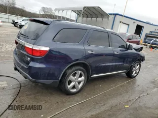 2013 Dodge Durango Citadel with VIN 1C4RDHEGXDC687475, listed as a Copart auction lot 84757144 with 208,217 mi miles and Salvage title. Bid and sale history available at DreamBid. Image 3.