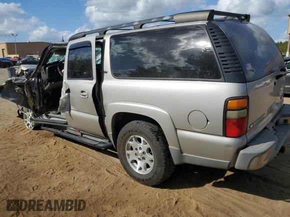 2005 Chevrolet Suburban Z71 with VIN 3GNFK16ZX5G194952, listed as a Copart auction lot 78400754 with 0 mi miles and Salvage Title. Bid and sale history available at carsss.com. Image 2.