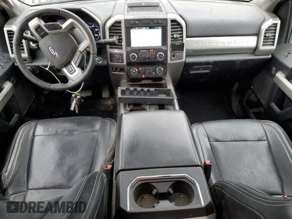 2019 Ford F-350 XL with VIN 1FT8W3BT2KEG36001, listed as a Copart auction lot 52803685 with 119,710 mi miles and Salvage Title. Bid and sale history available at DreamBid. Image 8.