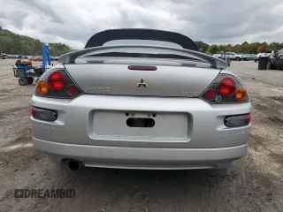 2004 Mitsubishi Eclipse GTS with VIN 4A3AE75H74E114581, listed as a Copart auction lot 72989344 with 29,479 mi miles and Salvage Title. Bid and sale history available at carsss.com. Image 6.