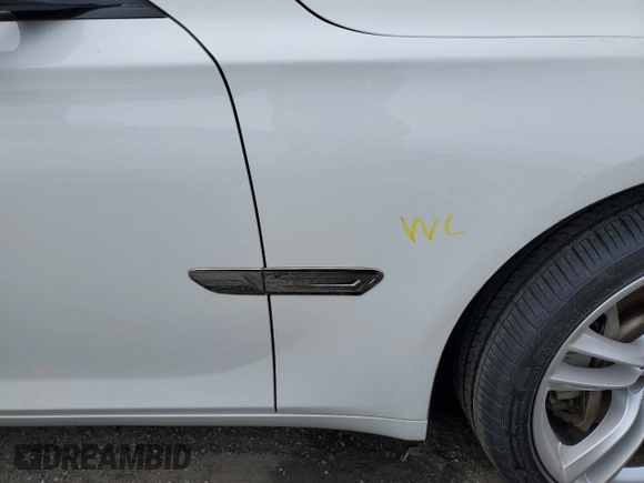 2015 BMW 7 Series 750Li with VIN WBAYE8C5XFD781554, listed as a Copart auction lot 80150903 with 60,919 mi miles and . Bid and sale history available at DreamBid. Image 12.