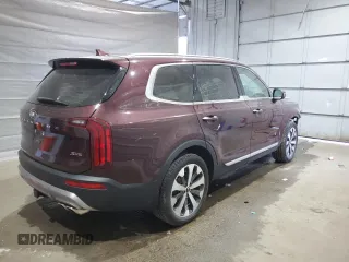 2020 Kia Telluride S with VIN 5XYP6DHC4LG085328, listed as a Copart auction lot 54719085 with 37,464 mi miles and Salvage title. Bid and sale history available at DreamBid. Image 3.