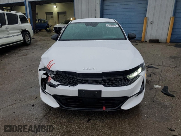 2024 Kia K5 GT-Line with VIN 5XXG64J23RG255189, listed as a Copart auction lot 43622515 with 12,825 mi miles and Salvage Title. Bid and sale history available at carsss.com. Image 5.