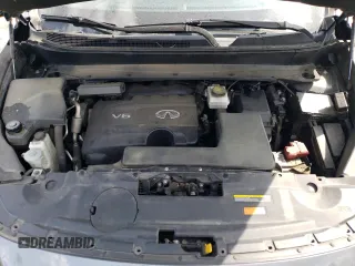 2019 Infiniti QX60 Luxe with VIN 5N1DL0MM3KC507445, listed as a Copart auction lot 55137195 with 205,602 mi miles and Salvage Title. Bid and sale history available at DreamBid. Image 12.
