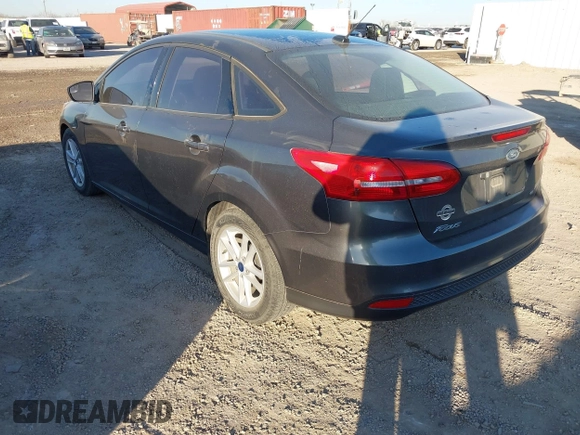 2018 Ford Focus SE with VIN 1FADP3F20JL216525, listed as a IAAI auction lot 41744383 with 92,385 mi miles. Bid and sale history available at carsss.com. Image 3.