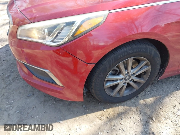 2016 Hyundai Sonata 2.4L with VIN 5NPE24AF6GH411832, listed as a IAAI auction lot 41918113 with 195,783 mi miles and . Bid and sale history available at DreamBid. Image 6.