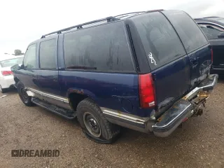 1999 Chevrolet Suburban with VIN 1GNFK16R0XJ508397, listed as a Copart auction lot 71629294 with 192,289 mi miles and Salvage Title. Bid and sale history available at carsss.com. Image 2.