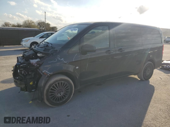 2023 Mercedes-Benz Metris with VIN W1WV0FEY8P4290244, listed as a Copart auction lot 44124005 with 9,072 mi miles and Salvage Title. Bid and sale history available at DreamBid. Image 1.