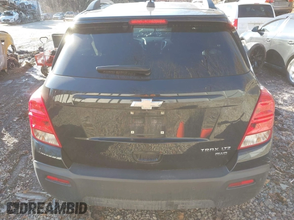 2016 Chevrolet Trax LTZ with VIN KL7CJRSB7GB746485, listed as a IAAI auction lot 41530513 with 131,185 mi miles. Bid and sale history available at carsss.com. Image 15.