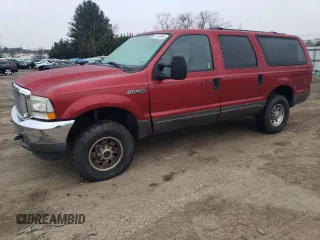 2004 Ford Excursion Special Serv with VIN 1FMNU41L44EB01671, listed as a Copart auction lot 85745504 with 202,510 mi miles and Clean Title. Bid and sale history available at DreamBid. Image 1.