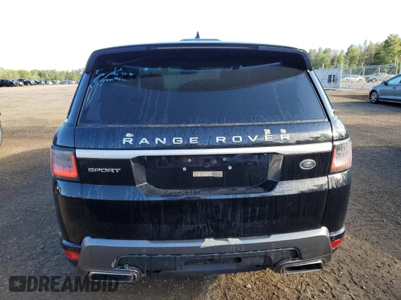 2019 Land Rover Range Rover Sport HSE with VIN SALWR2RK7KA872889, listed as a Copart auction lot 68409134 with 55,404 mi miles and Salvage Title. Bid and sale history available at carsss.com. Image 6.