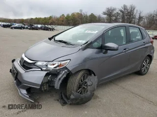 2019 Honda Fit EX with VIN 3HGGK5H88KM741997, listed as a Copart auction lot 50726975 with 82,824 mi miles and Salvage Title. Bid and sale history available at DreamBid. Image 1.